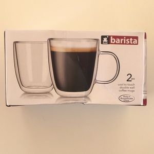 Home Essentials Barista 2pc. Coffee Mugs